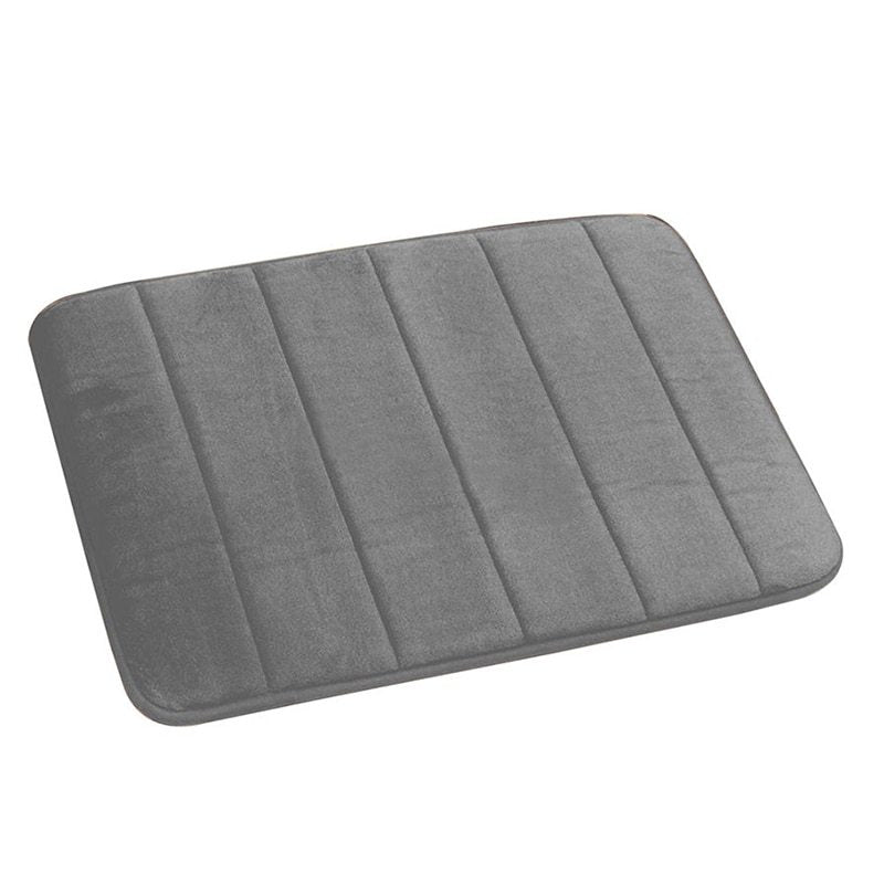 Home Bath Mat Coral Fleece Bathroom Carpet Water Absorption Non-slip Memory Foam Absorbent Washable Rug Toilet Floor Mat Home Bath Mat Coral Fleece Bathroom Carpet Water Absorption Non-slip Memory Foam Absorbent Washable Rug Toilet Floor Mat